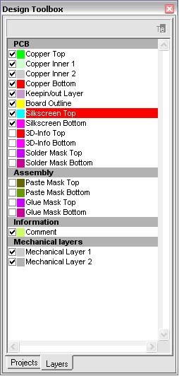 Figure 18 Design Toolbox