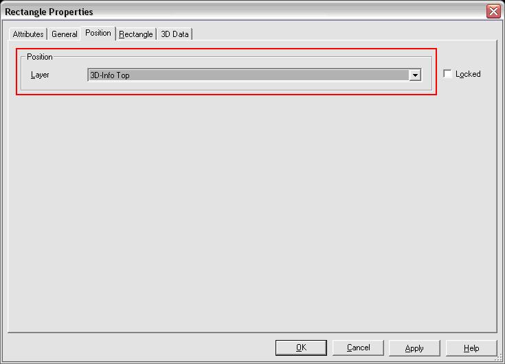 Figure 22 3D Rectangle Properties