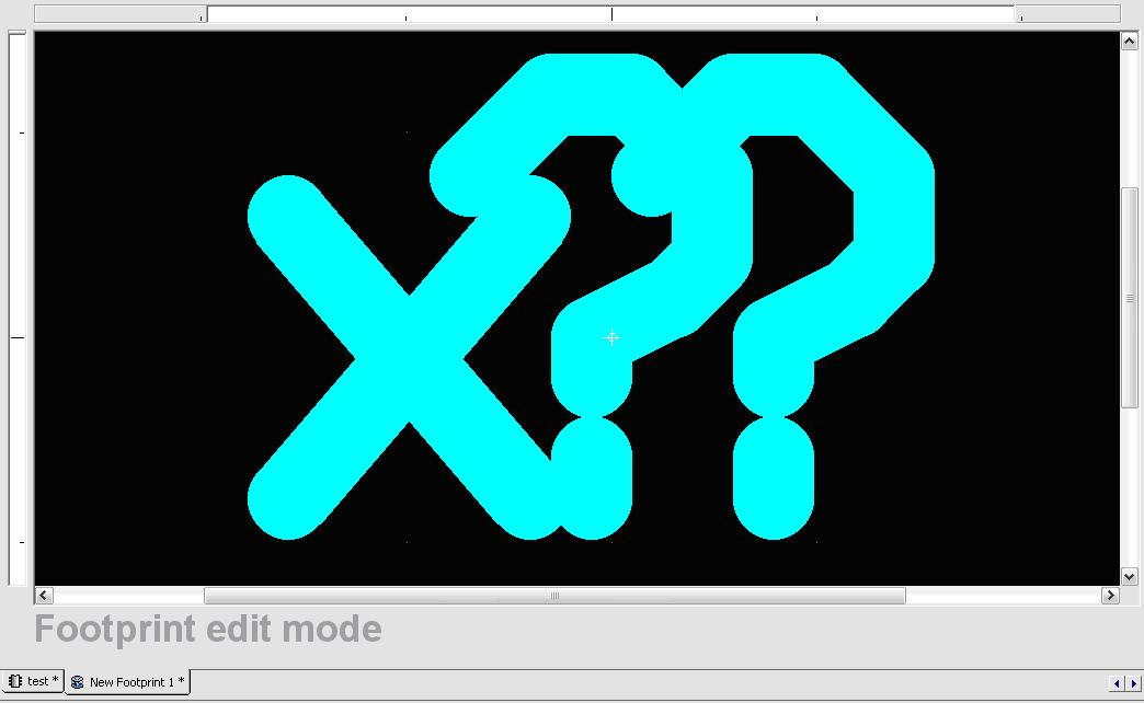 Figure 3 Footprint Edit Mode